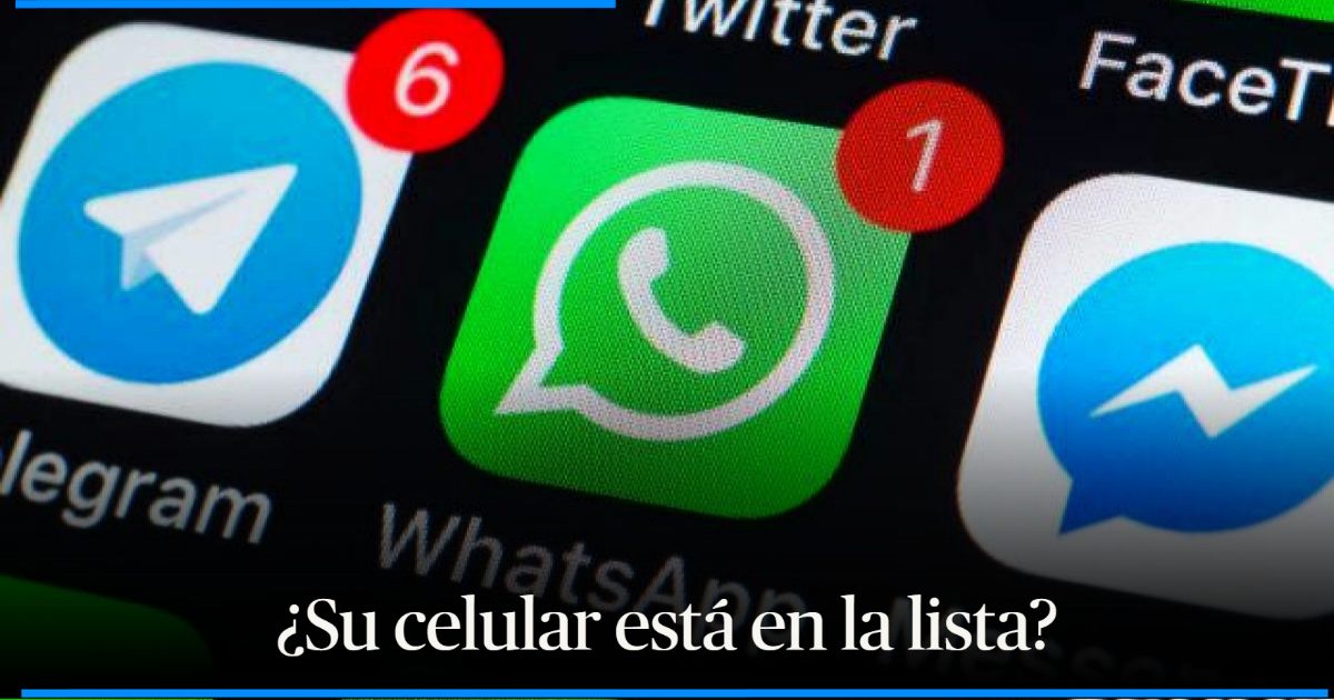 Estos Son Los Celulares Que Ya No Tendrán Whatsapp Desde El Próximo 30 De Septiembre El Nuevo Día 7032